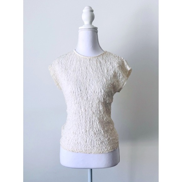 Abercrombie & Fitch Tops - Abercrombie Sheer Lace Top Fitted Sz S Never Worn